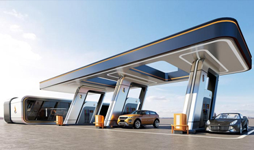 Fuel and Gas Station Steel Building Structures