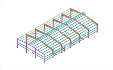 Single Slope PEB Frame Design for Industrial Buildings